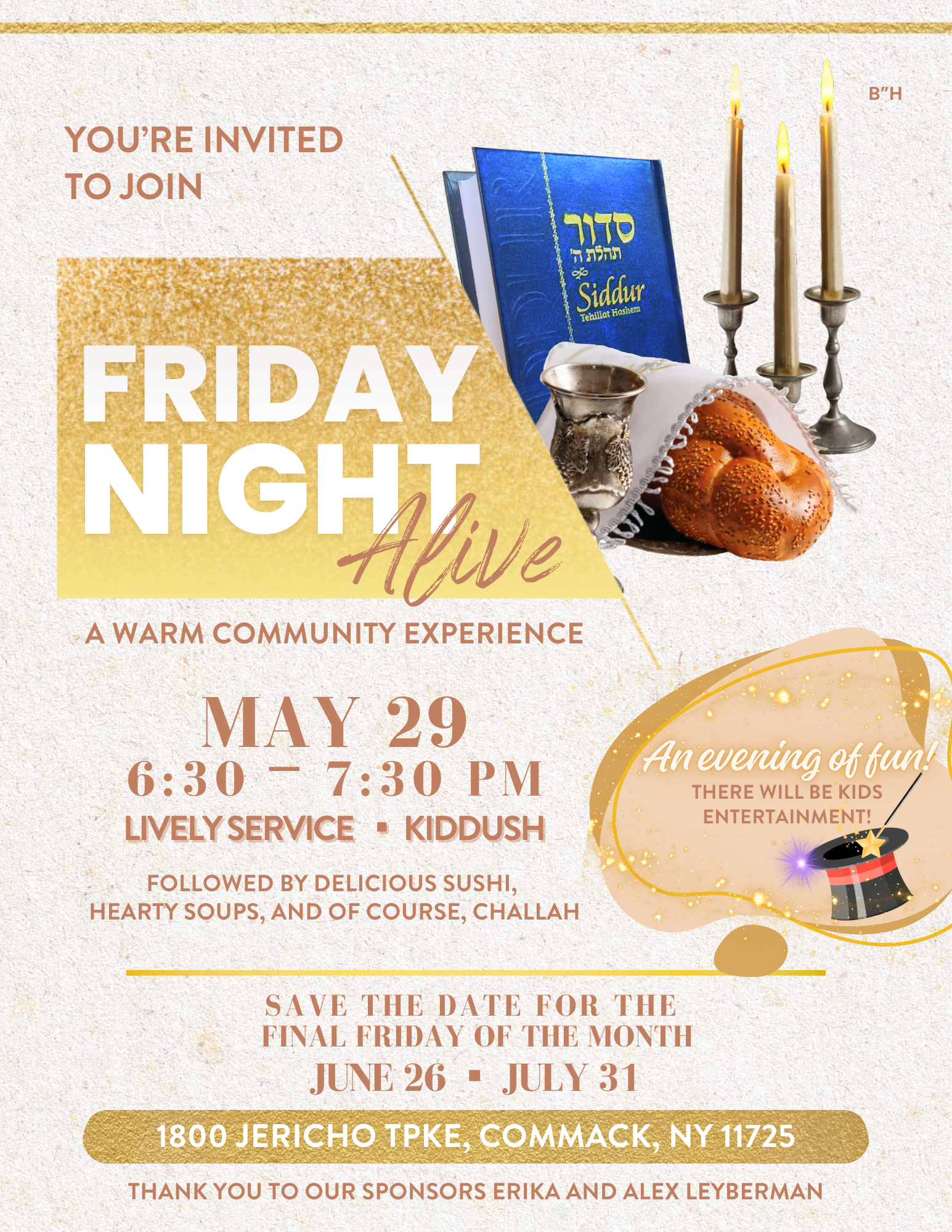 Friday Night Alive Invitation