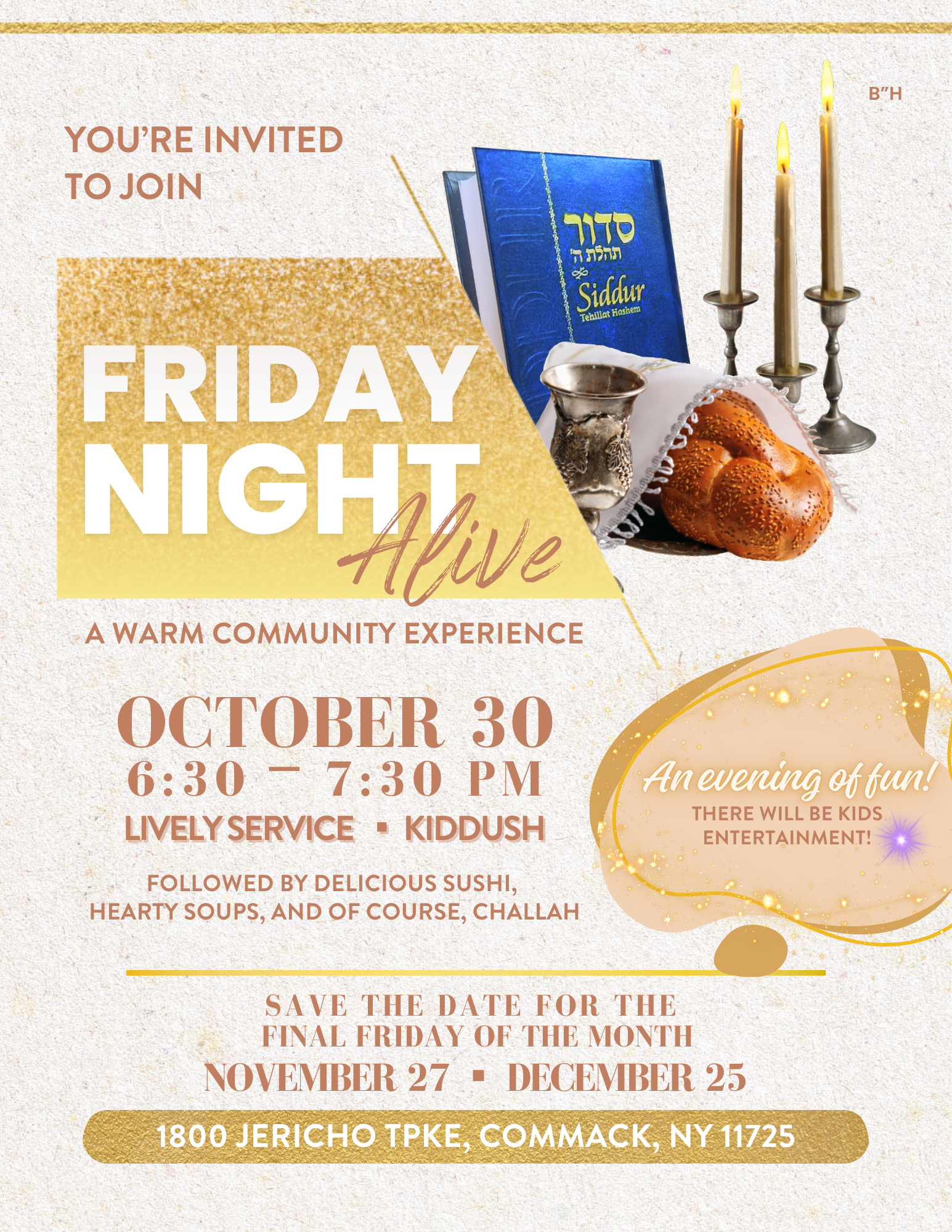 Friday Night Alive Invitation